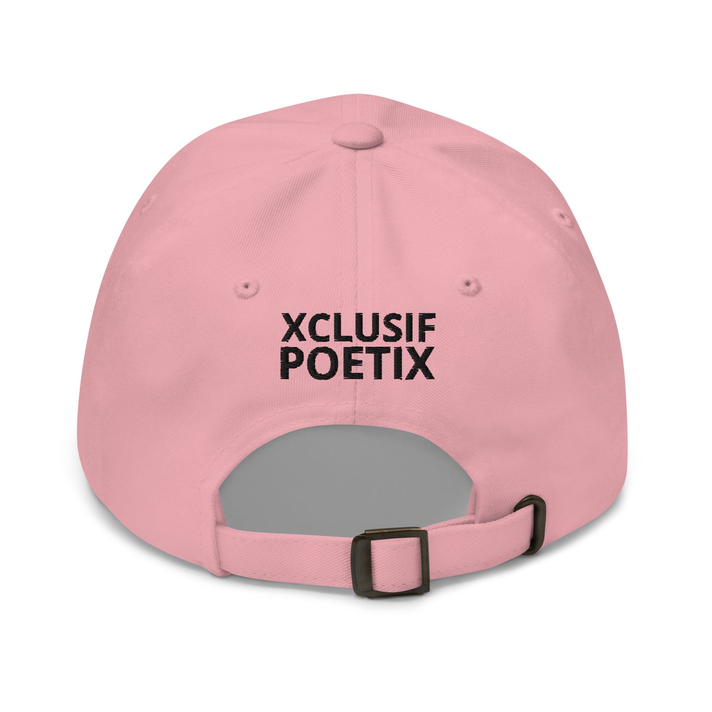 XCLUSIF POETIX BLACK LOGO Baseball hat