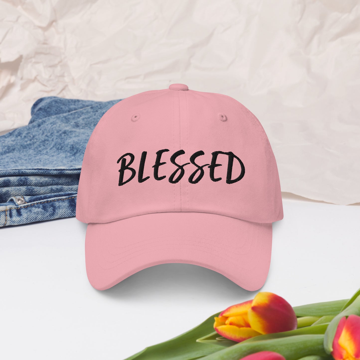 BLESSED BY XCLUSIF POETIX Dad hat