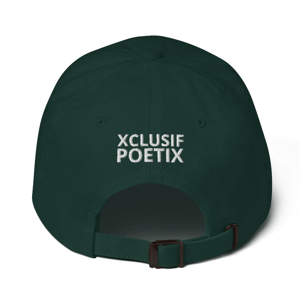 "SHINE BRIGHT LIKE A DIAMOND" BY XCLUSIF POETIX Baseball hat