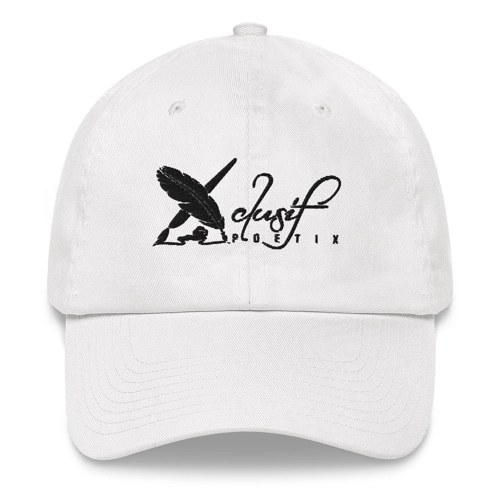 XCLUSIF POETIX BLACK LOGO Baseball hat