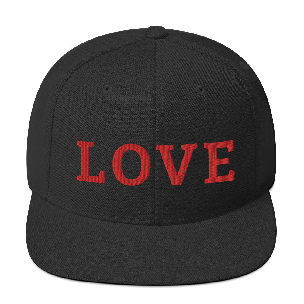 LOVE BY XCLUSIF POETIX Snapback Hat