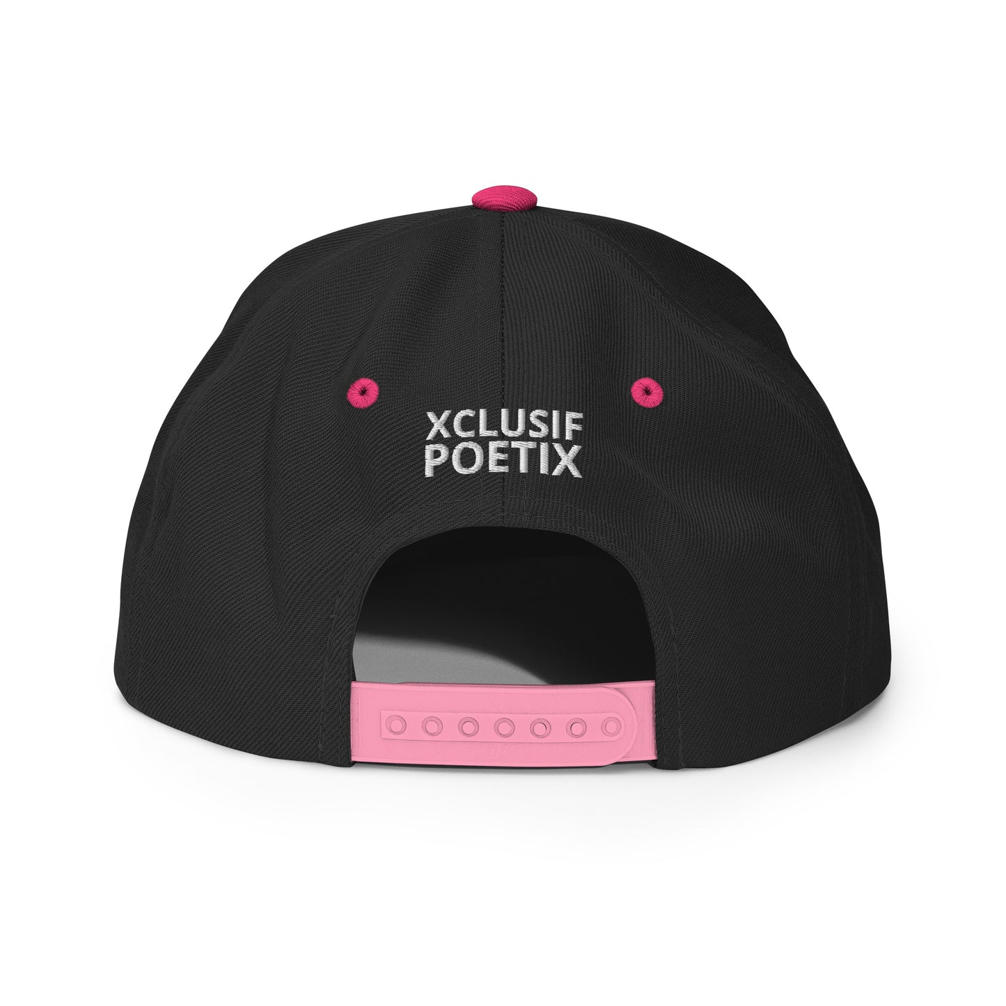 XCLUSIF POETIX WHITE LOGO Snapback Hat