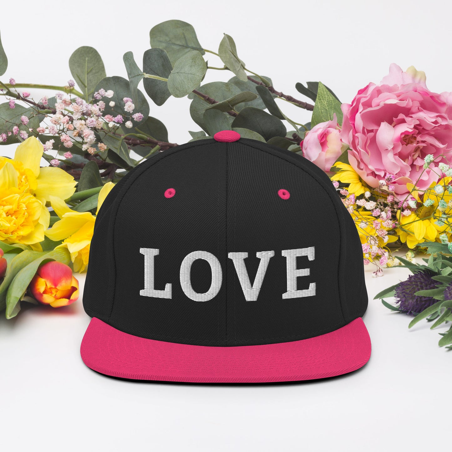 LOVE BY XCLUSIF POETIX Snapback Hat