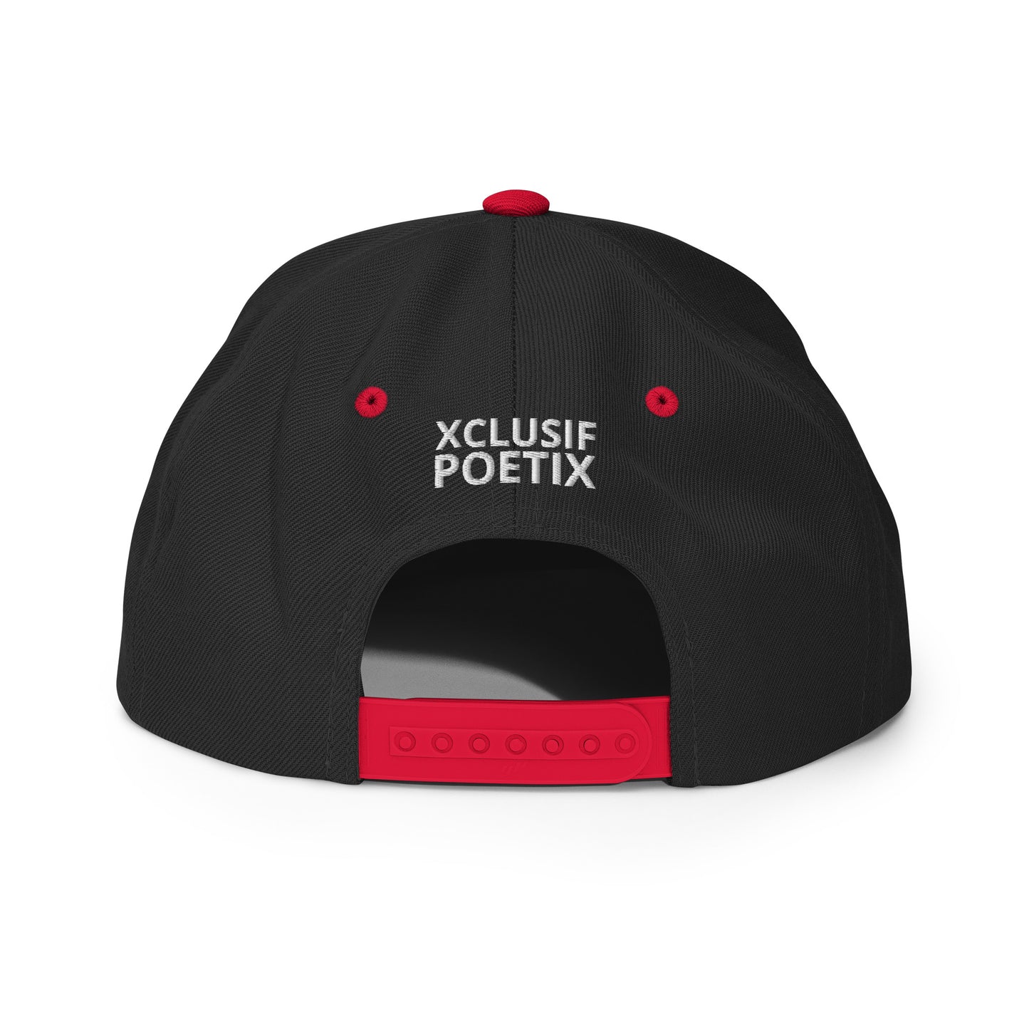 XCLUSIF POETIX WHITE LOGO Snapback Hat