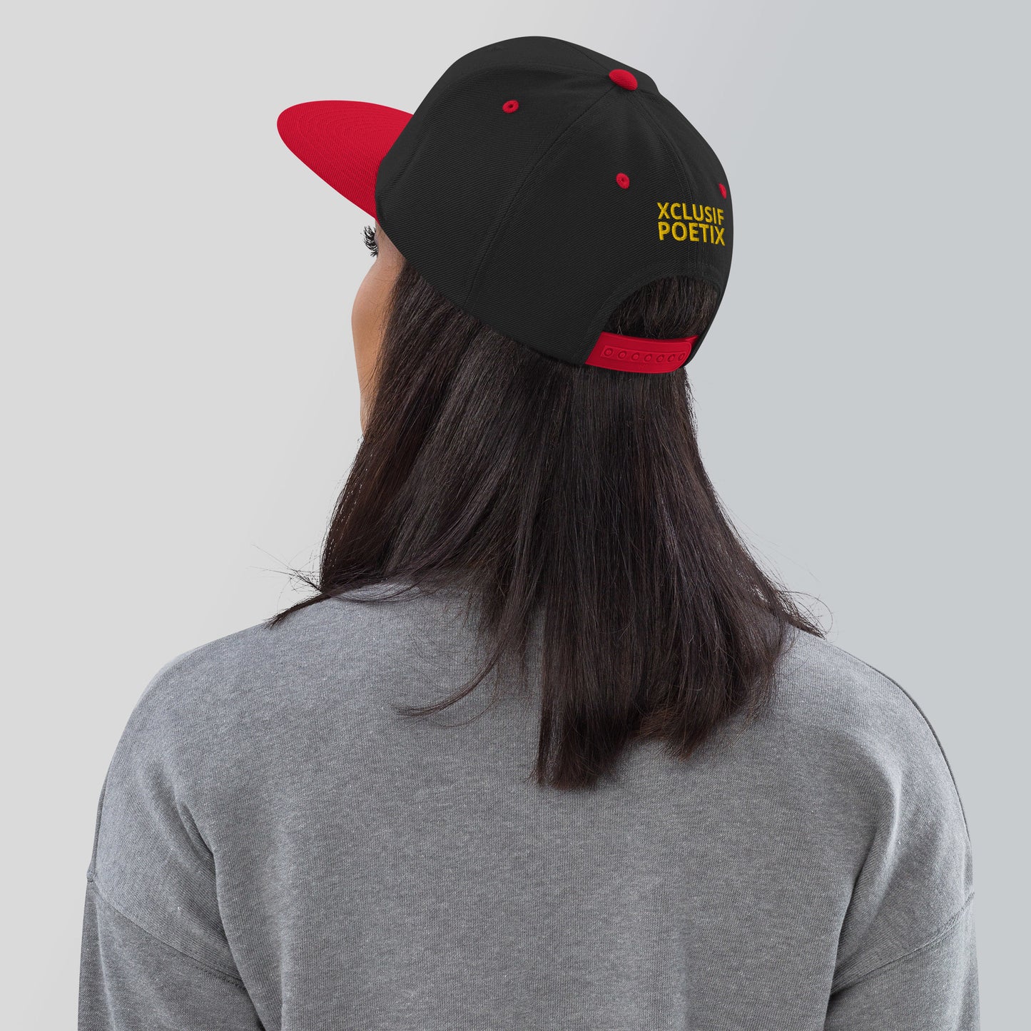 BLESSED BY XCLUSIF POETIX Snapback Hat