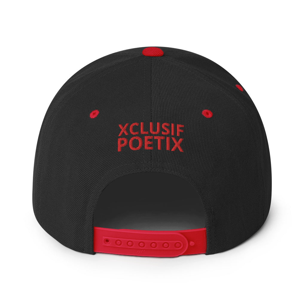 LOVE BY XCLUSIF POETIX Snapback Hat