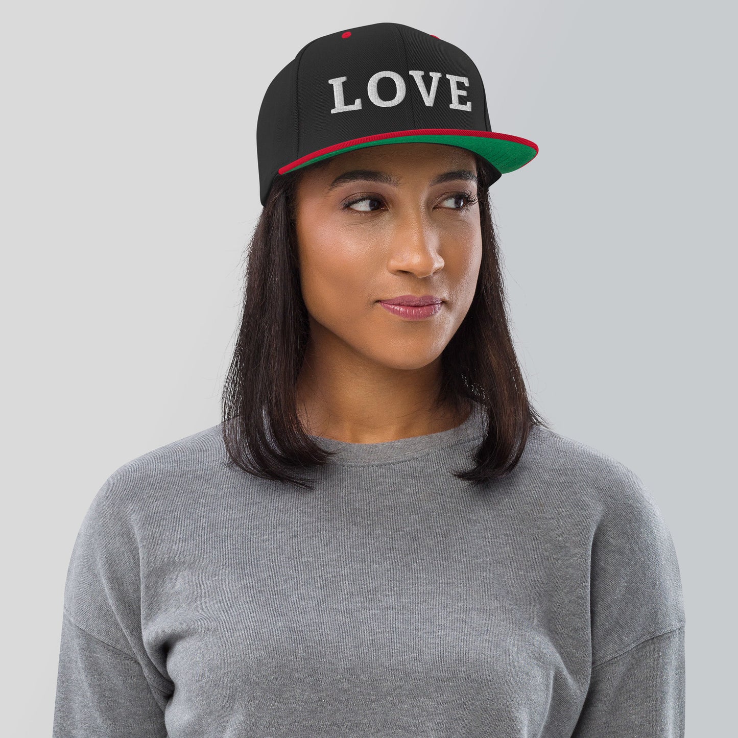 LOVE BY XCLUSIF POETIX Snapback Hat