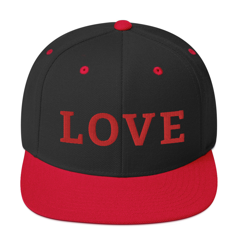 LOVE BY XCLUSIF POETIX Snapback Hat