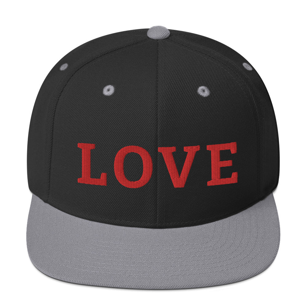 LOVE BY XCLUSIF POETIX Snapback Hat