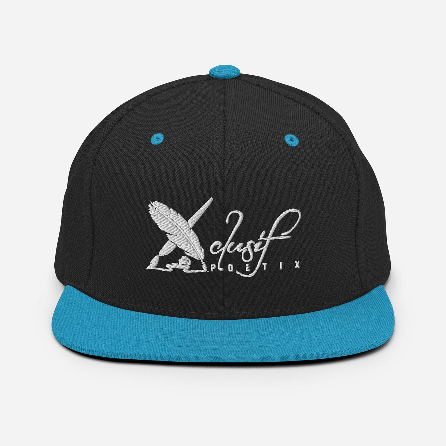 XCLUSIF POETIX WHITE LOGO Snapback Hat