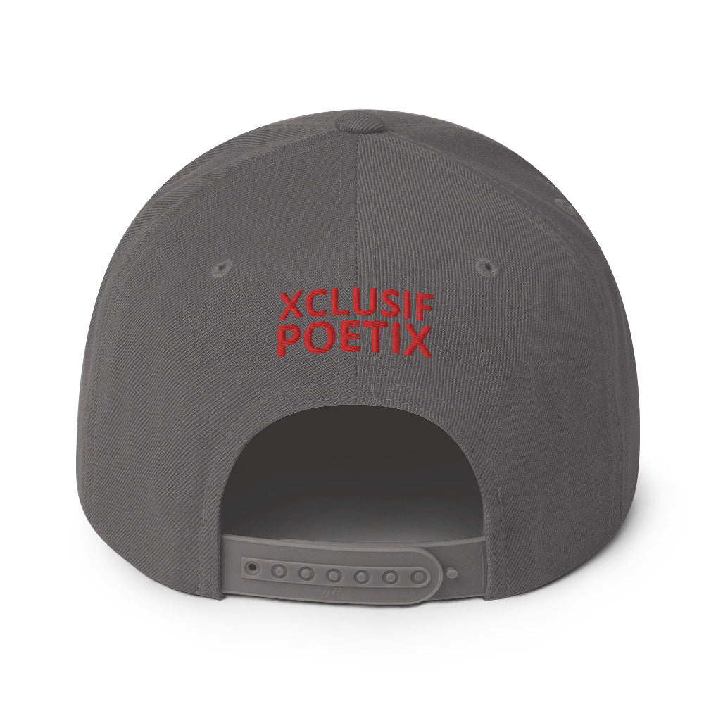 LOVE BY XCLUSIF POETIX Snapback Hat