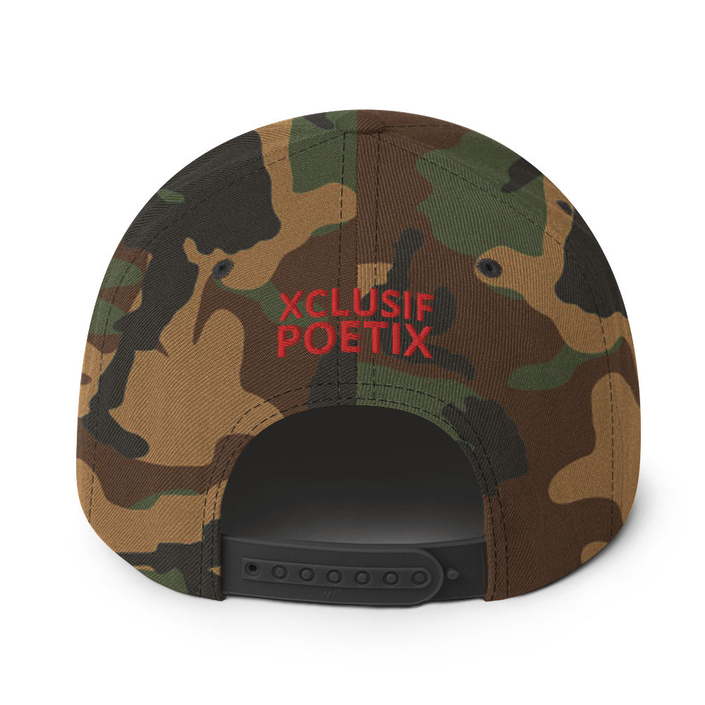 LOVE BY XCLUSIF POETIX Snapback Hat