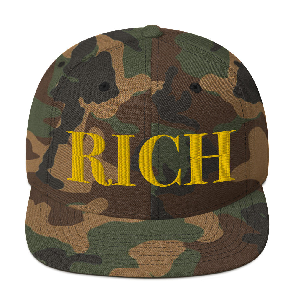 RICH BY XCLUSIF POETIX Snapback Hat