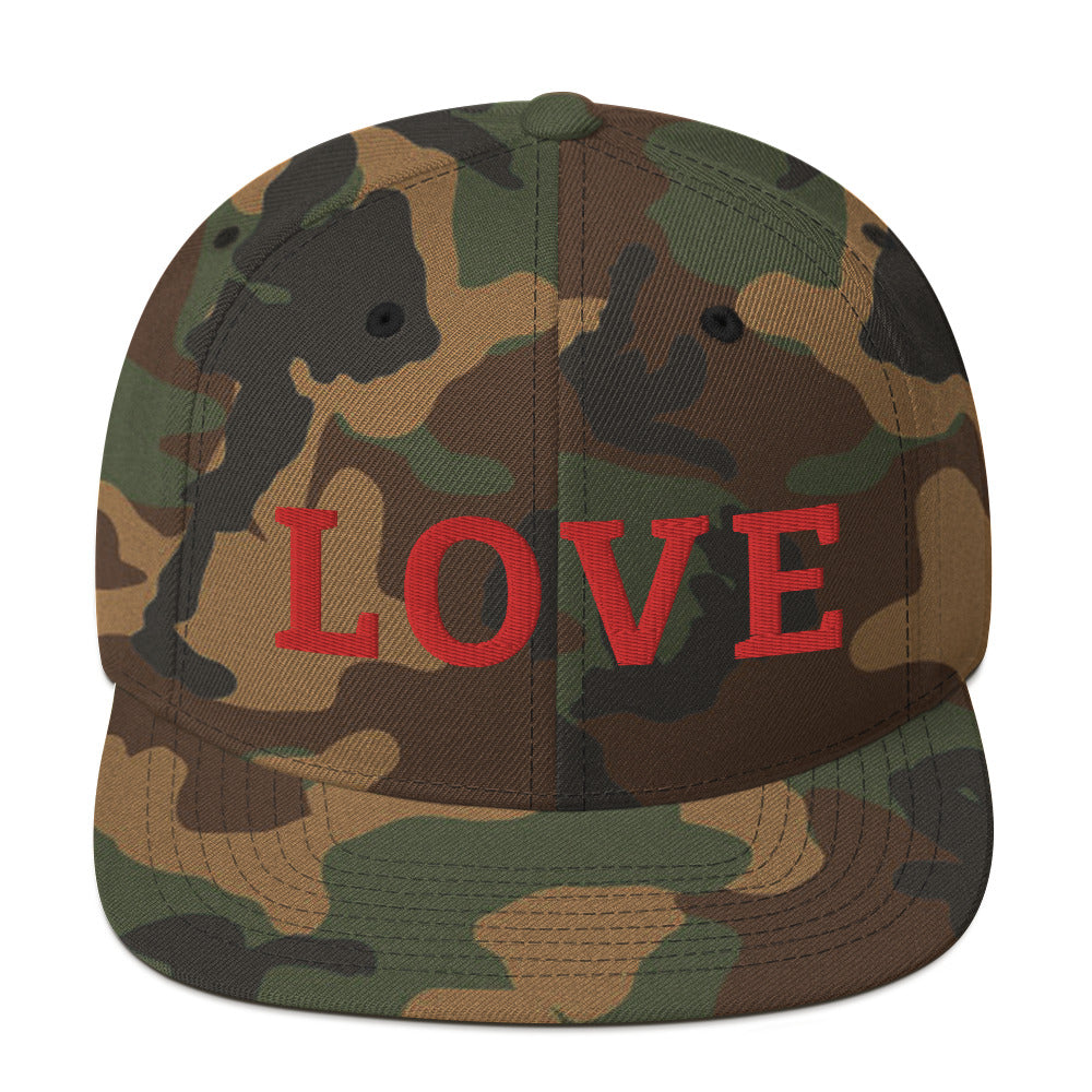 LOVE BY XCLUSIF POETIX Snapback Hat