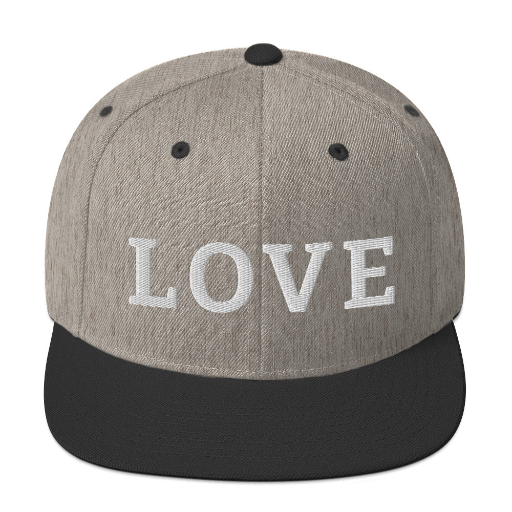 LOVE BY XCLUSIF POETIX Snapback Hat