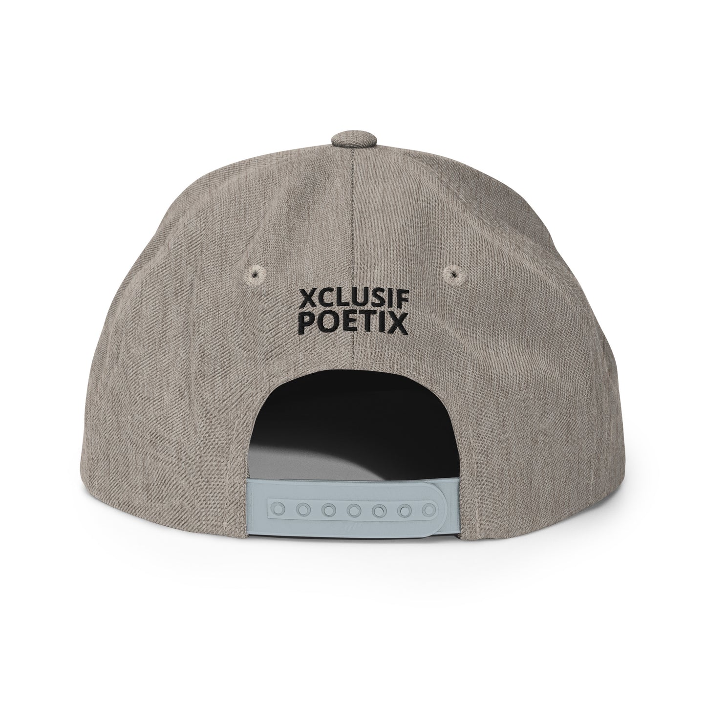 XCLUSIF POETIX WHITE LOGO Snapback Hat