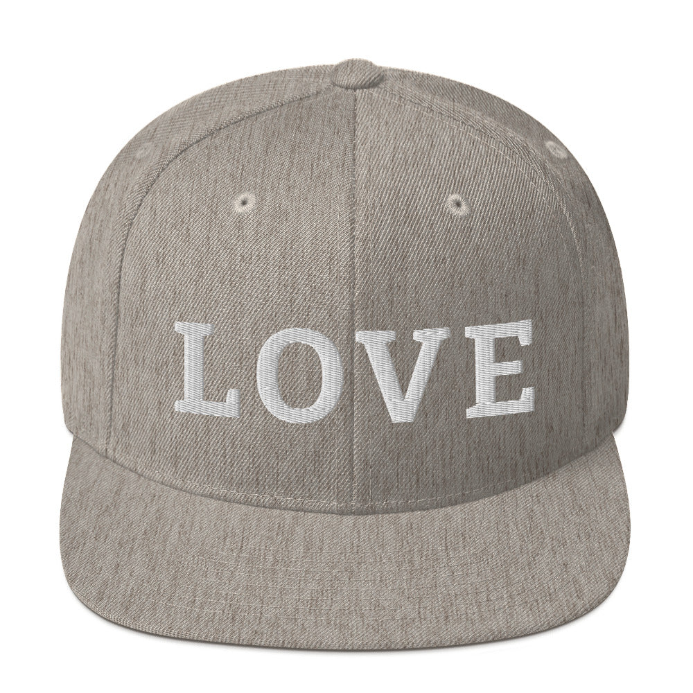 LOVE BY XCLUSIF POETIX Snapback Hat