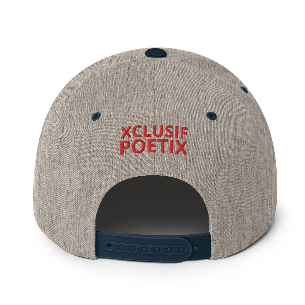 LOVE BY XCLUSIF POETIX Snapback Hat