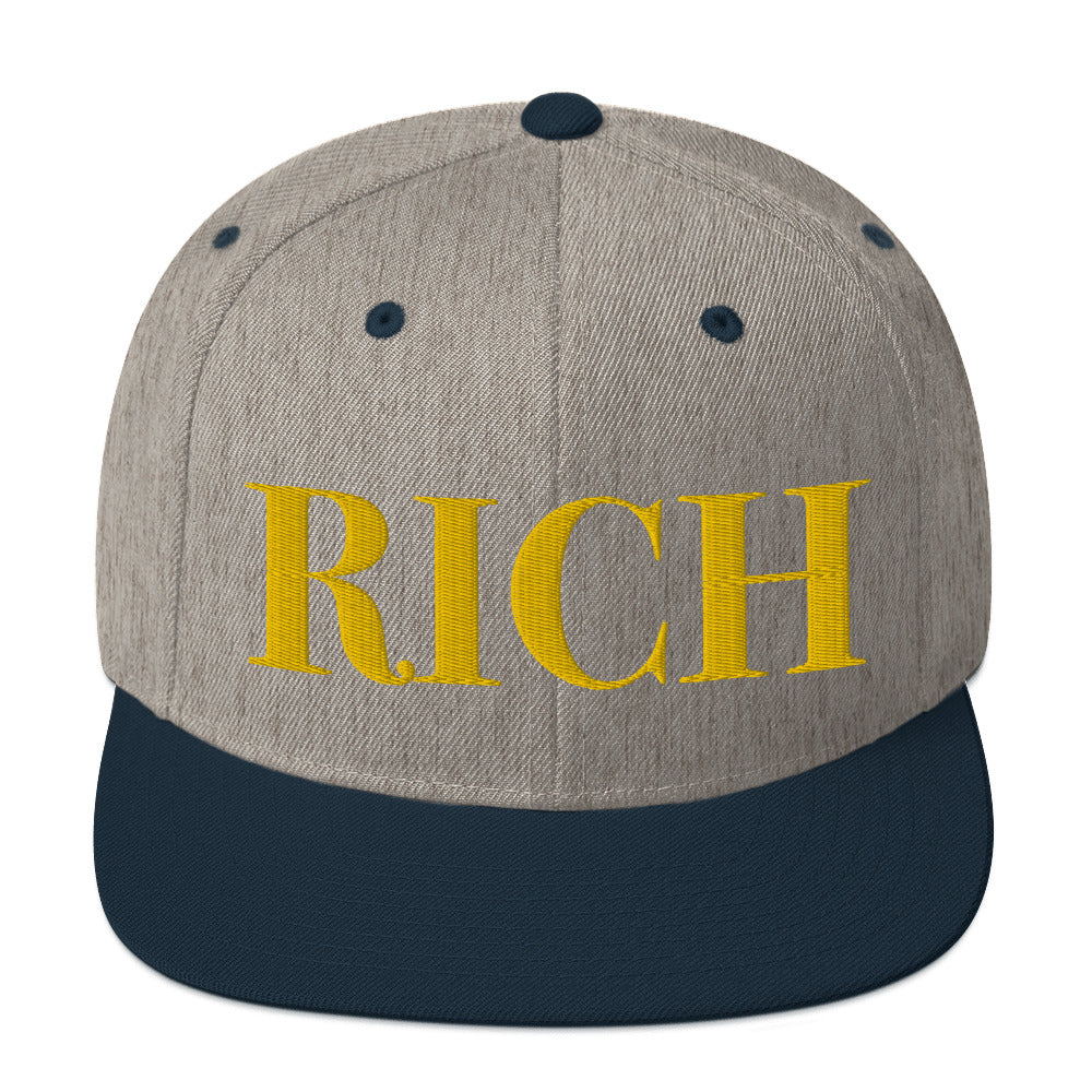 RICH BY XCLUSIF POETIX Snapback Hat