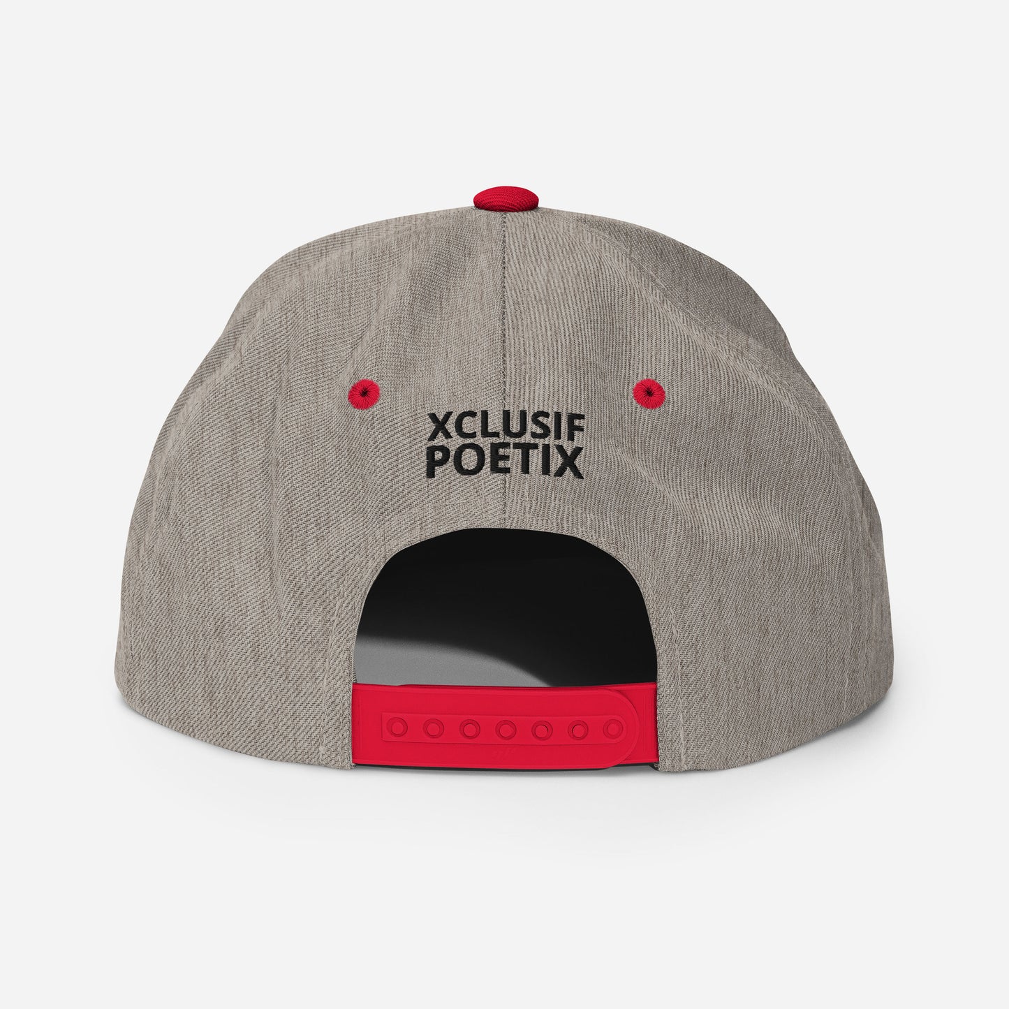 XCLUSIF POETIX WHITE LOGO Snapback Hat