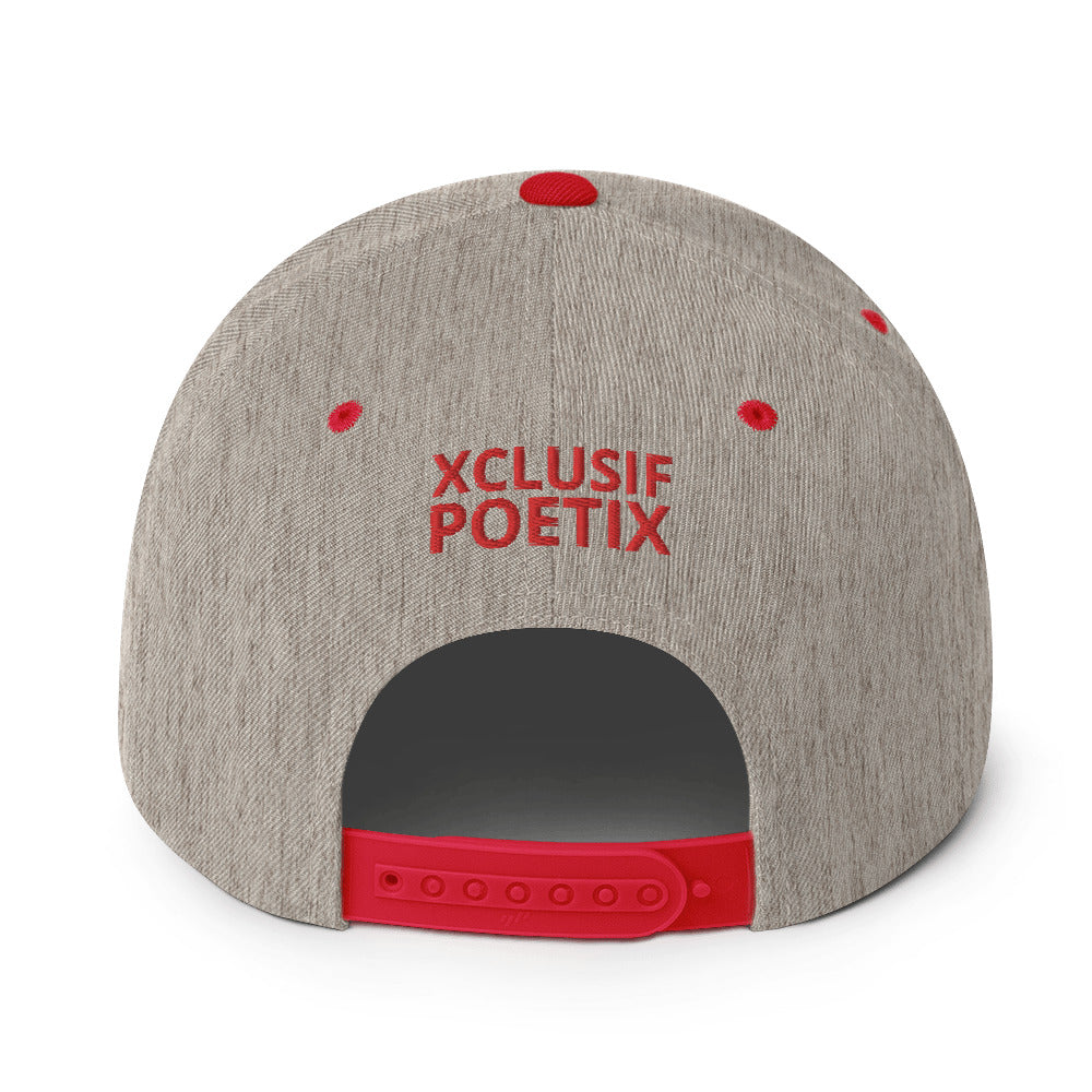 LOVE BY XCLUSIF POETIX Snapback Hat