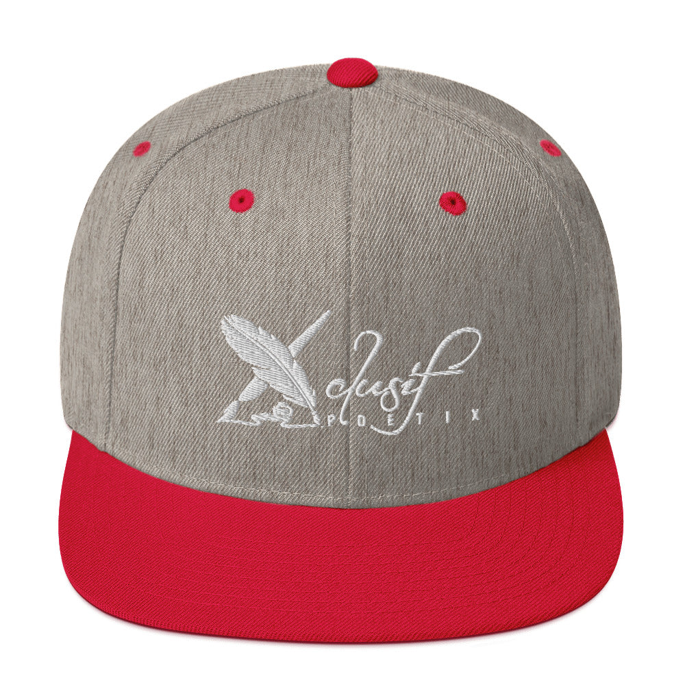 XCLUSIF POETIX WHITE LOGO Snapback Hat