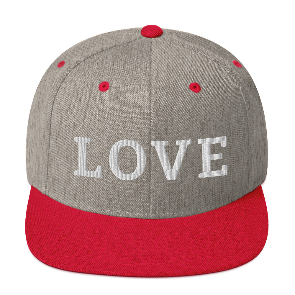 LOVE BY XCLUSIF POETIX Snapback Hat