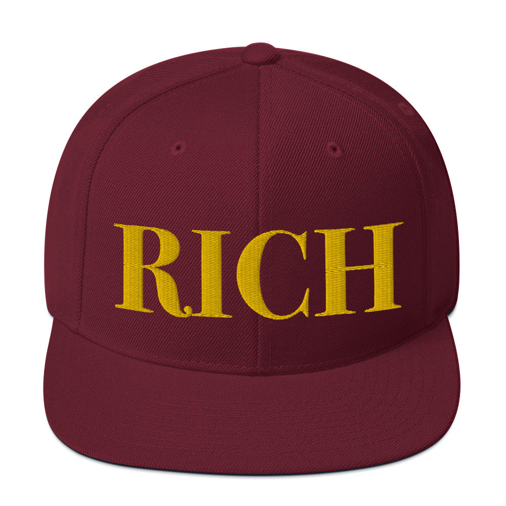 RICH BY XCLUSIF POETIX Snapback Hat