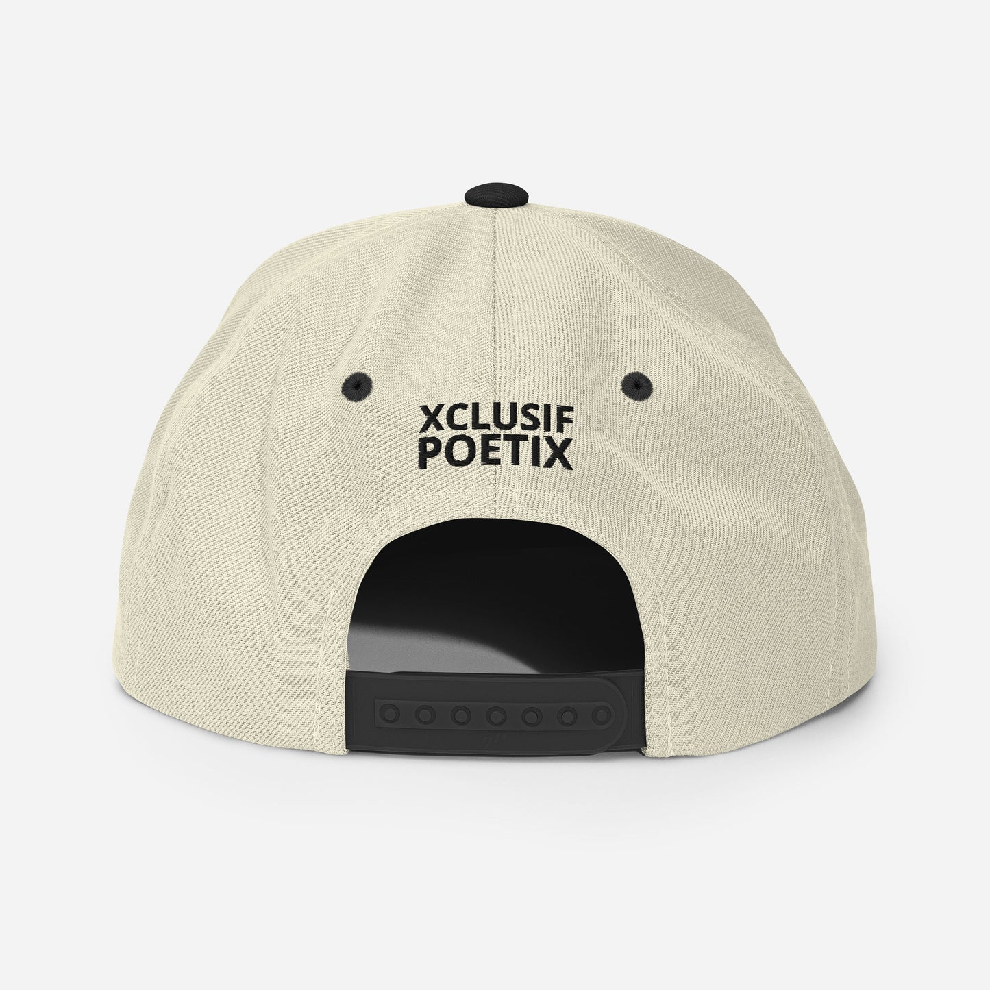 XCLUSIF POETIX WHITE LOGO Snapback Hat