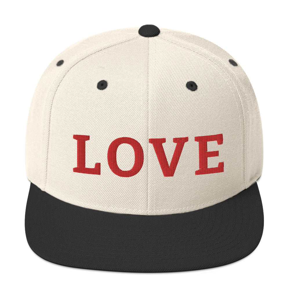 LOVE BY XCLUSIF POETIX Snapback Hat