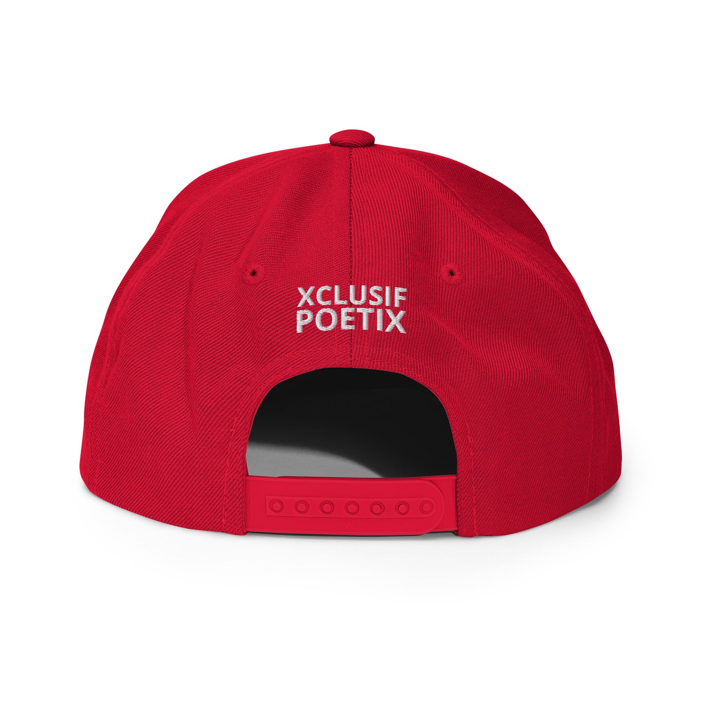 XCLUSIF POETIX WHITE LOGO Snapback Hat