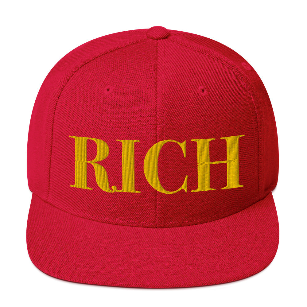 RICH BY XCLUSIF POETIX Snapback Hat