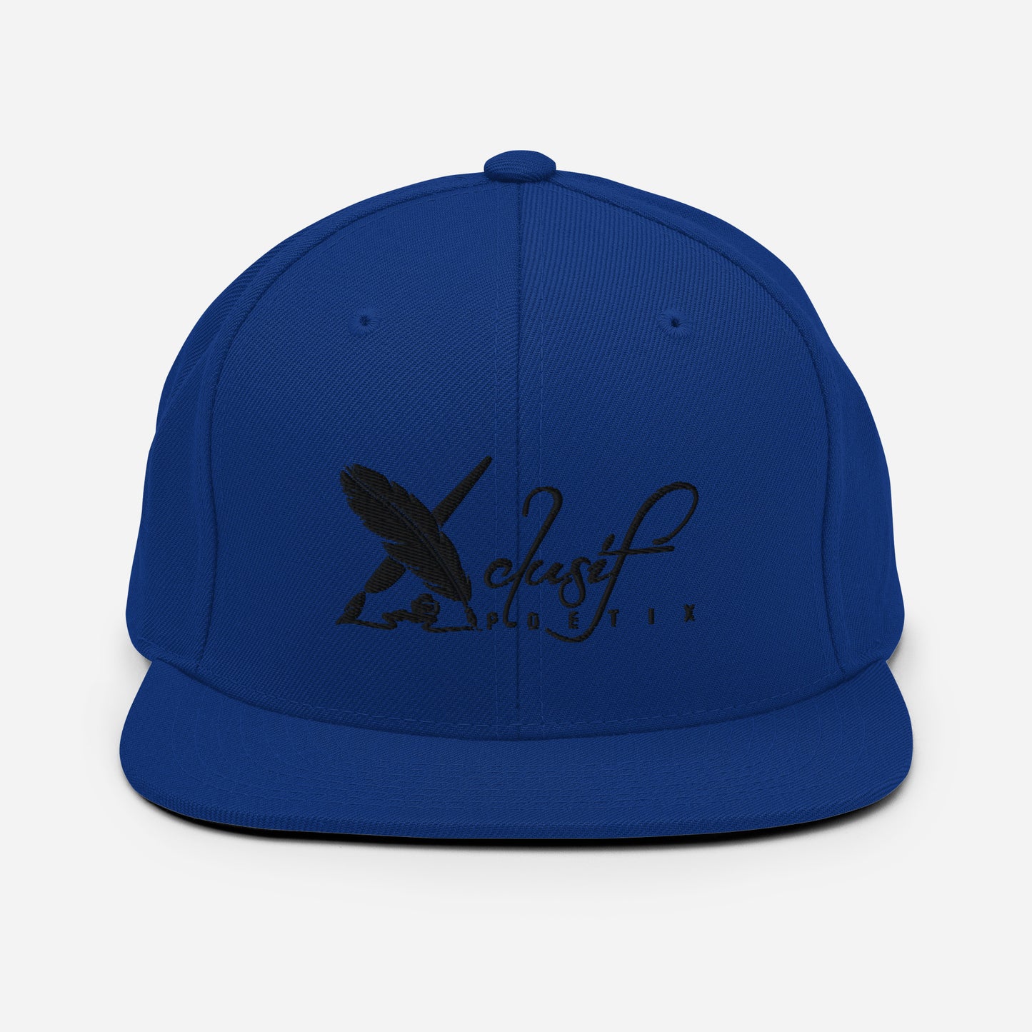 XCLUSIF POETIX WHITE LOGO Snapback Hat