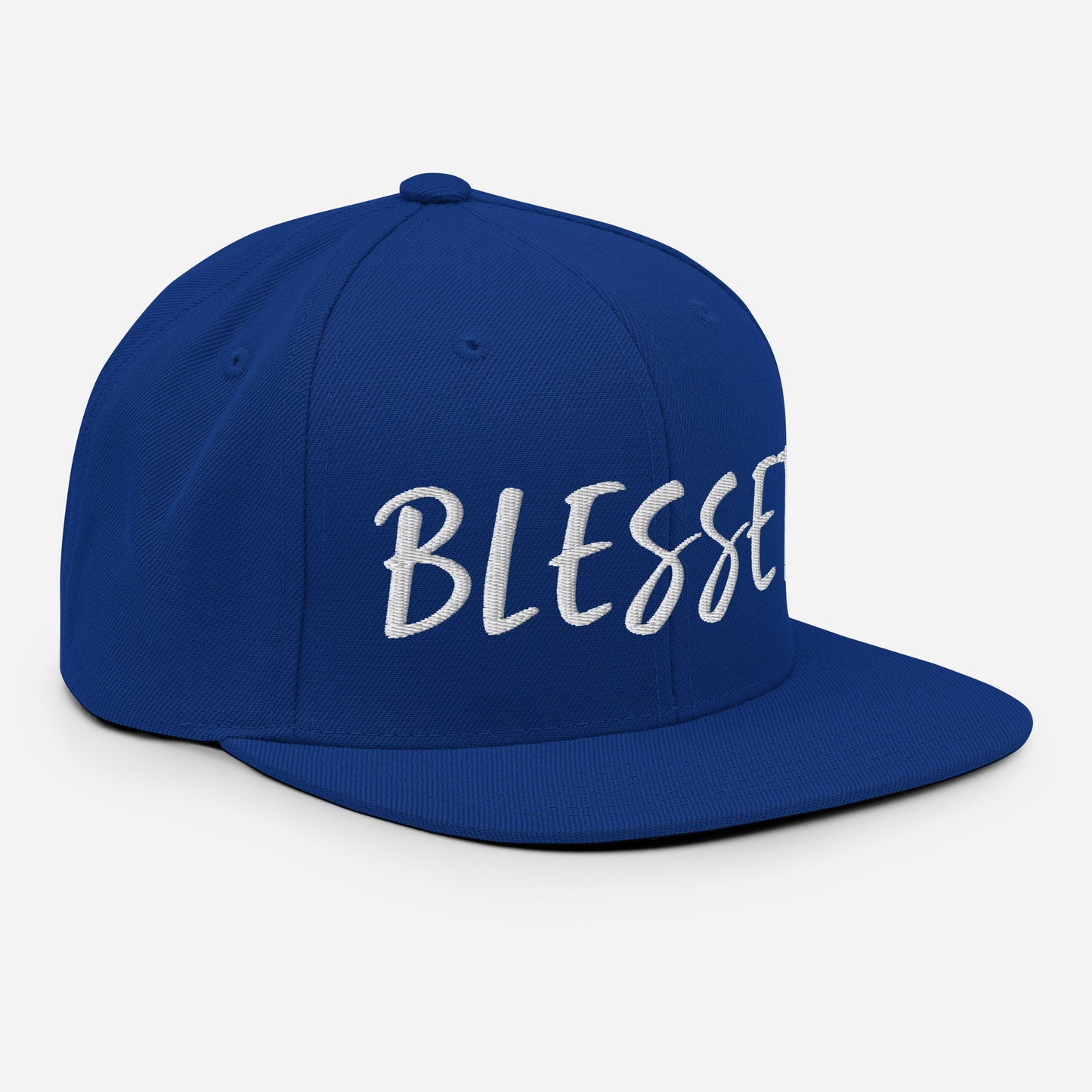 BLESSED BY XCLUSIF POETIX Snapback Hat