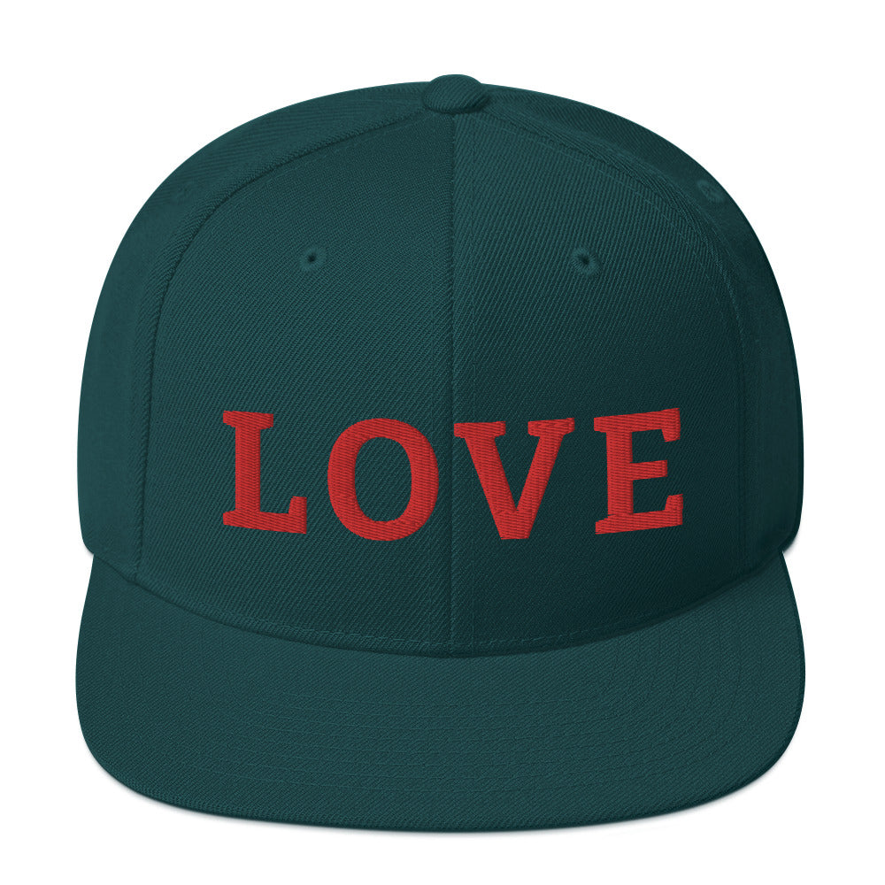 LOVE BY XCLUSIF POETIX Snapback Hat