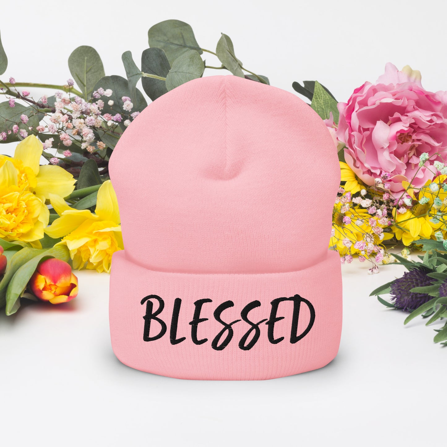 BLESSED BY XCLUSIF POETIX Cuffed Beanie