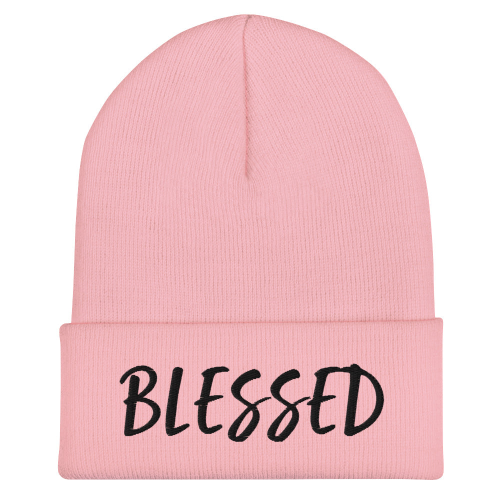 BLESSED BY XCLUSIF POETIX Cuffed Beanie