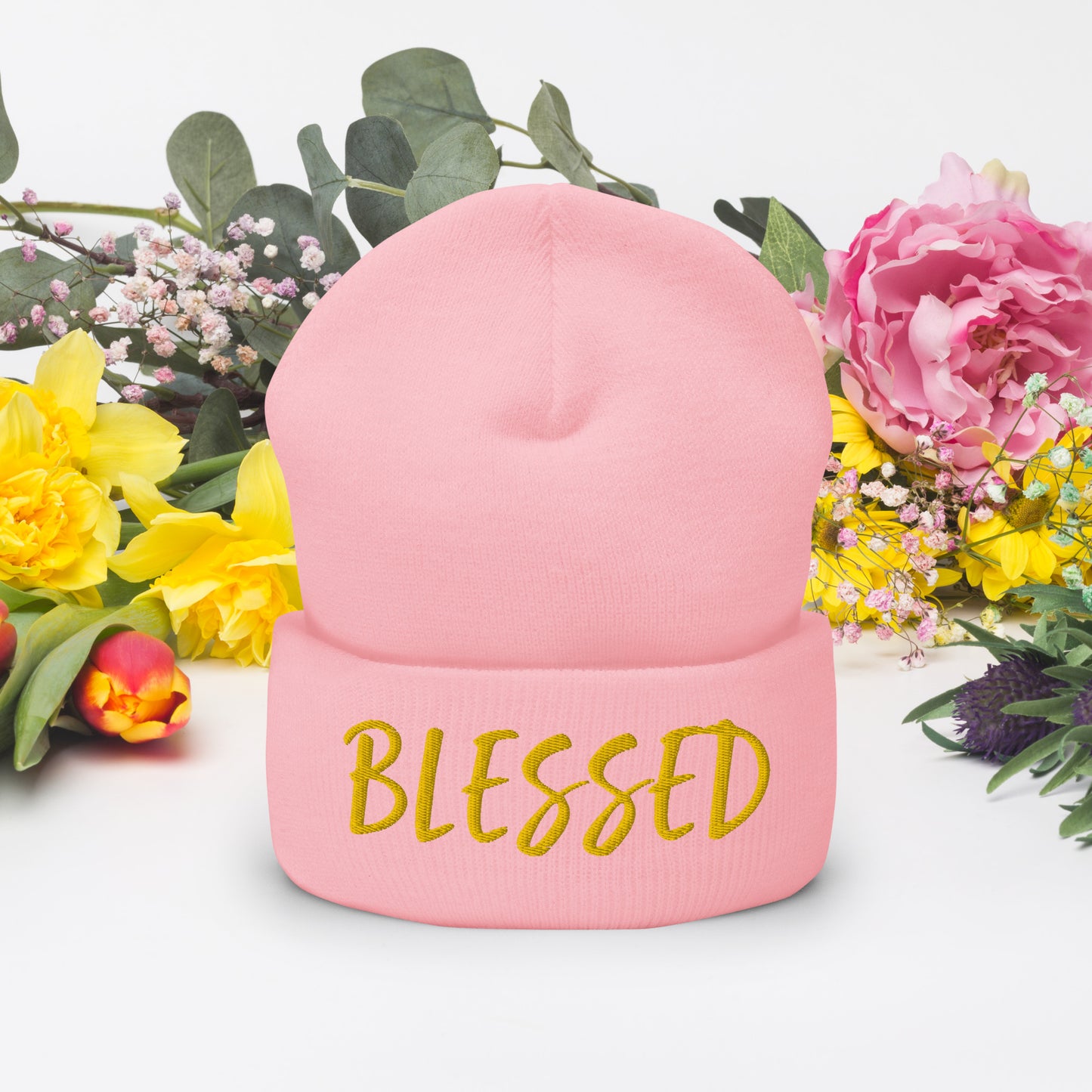 BLESSED BY XCLUSIF POETIX Cuffed Beanie