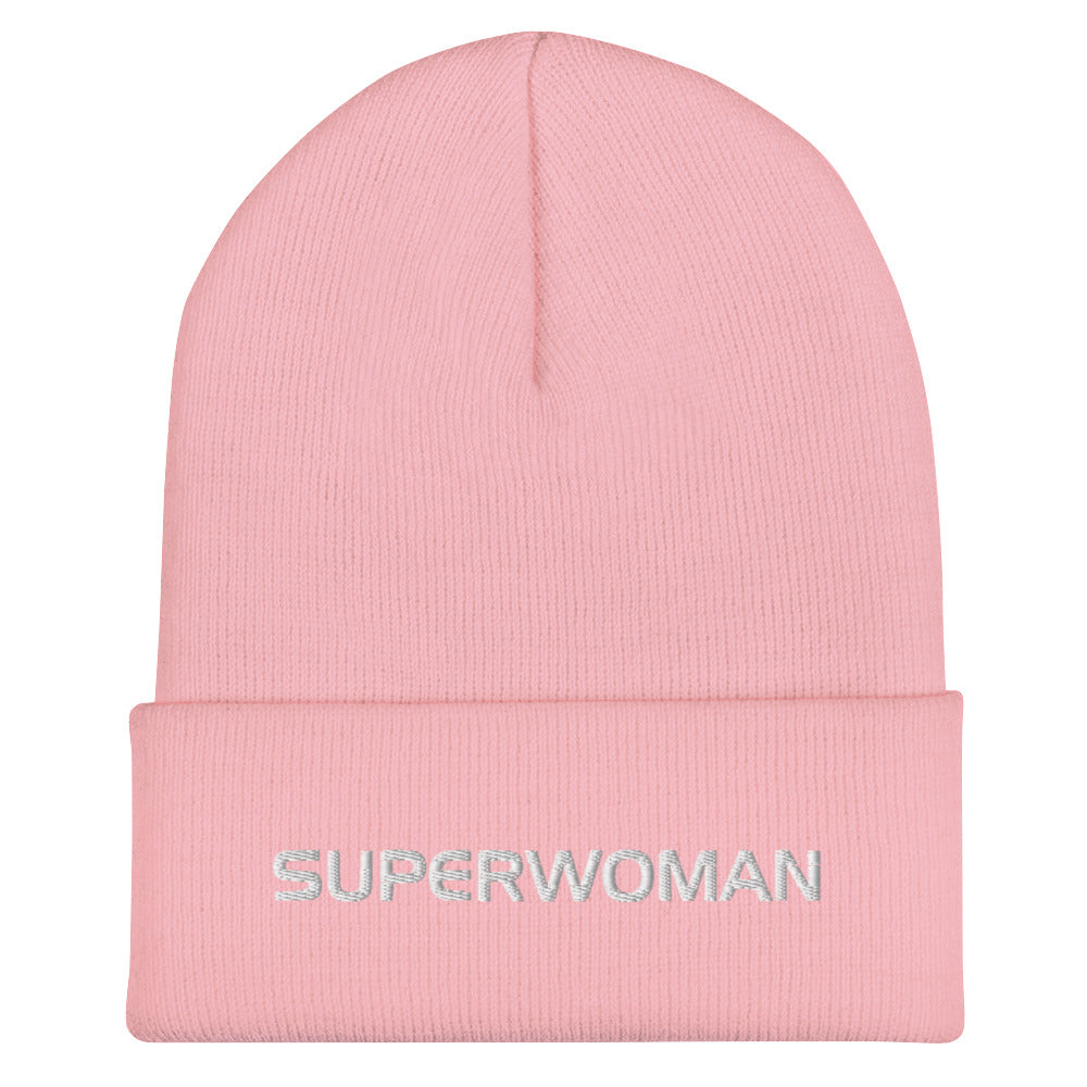 SUPERWOMAN BY XCLUSIF POETIX Cuffed Beanie