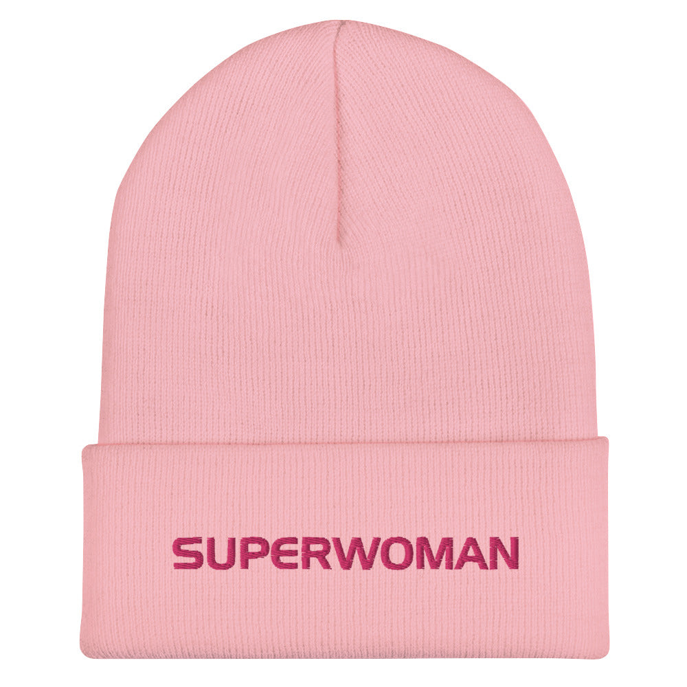 SUPERWOMAN BY XCLUSIF POETIX Cuffed Beanie