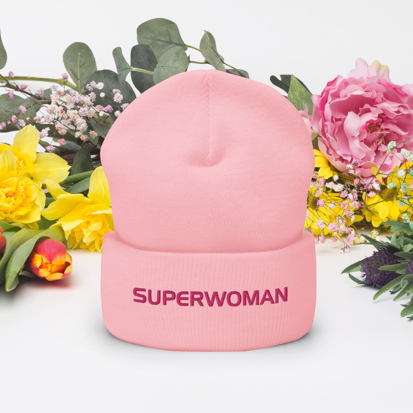 SUPERWOMAN BY XCLUSIF POETIX Cuffed Beanie