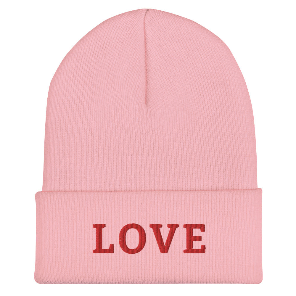 LOVE BY XCLUSIF POETIX Cuffed Beanie