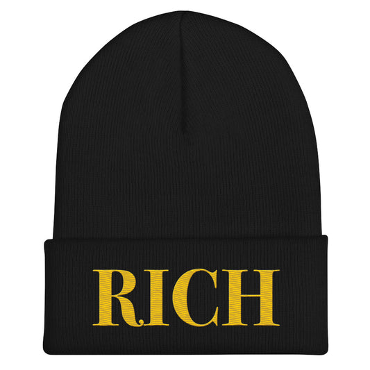 RICH BY XCLUSIF POETIX Cuffed Beanie