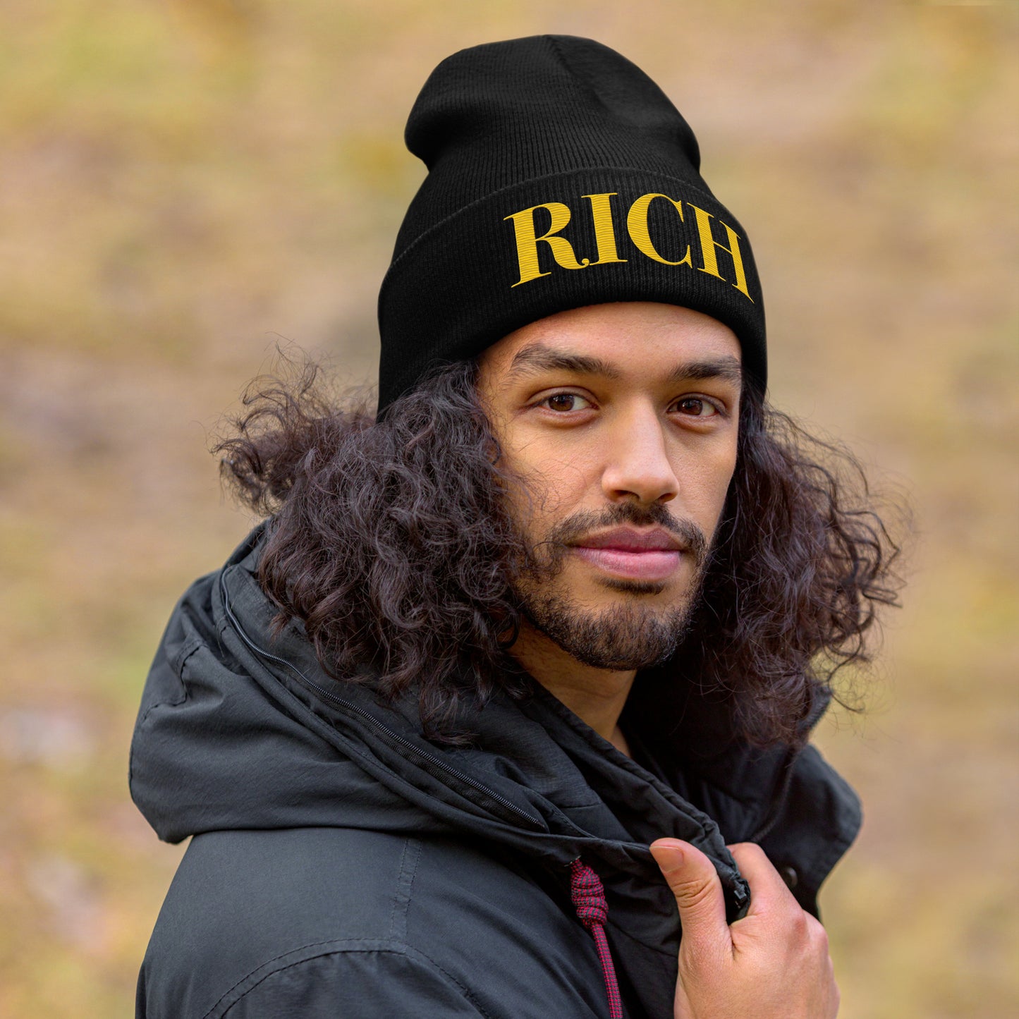 RICH BY XCLUSIF POETIX Cuffed Beanie