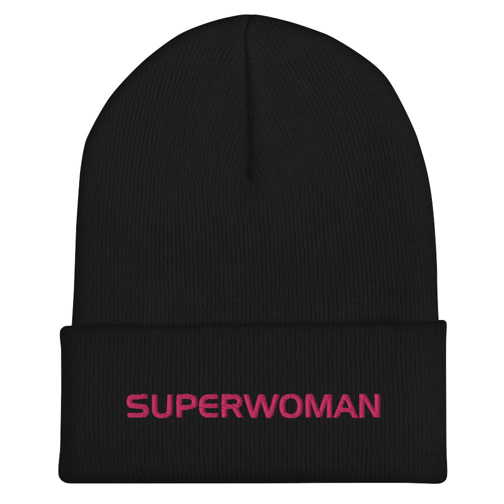 SUPERWOMAN BY XCLUSIF POETIX Cuffed Beanie