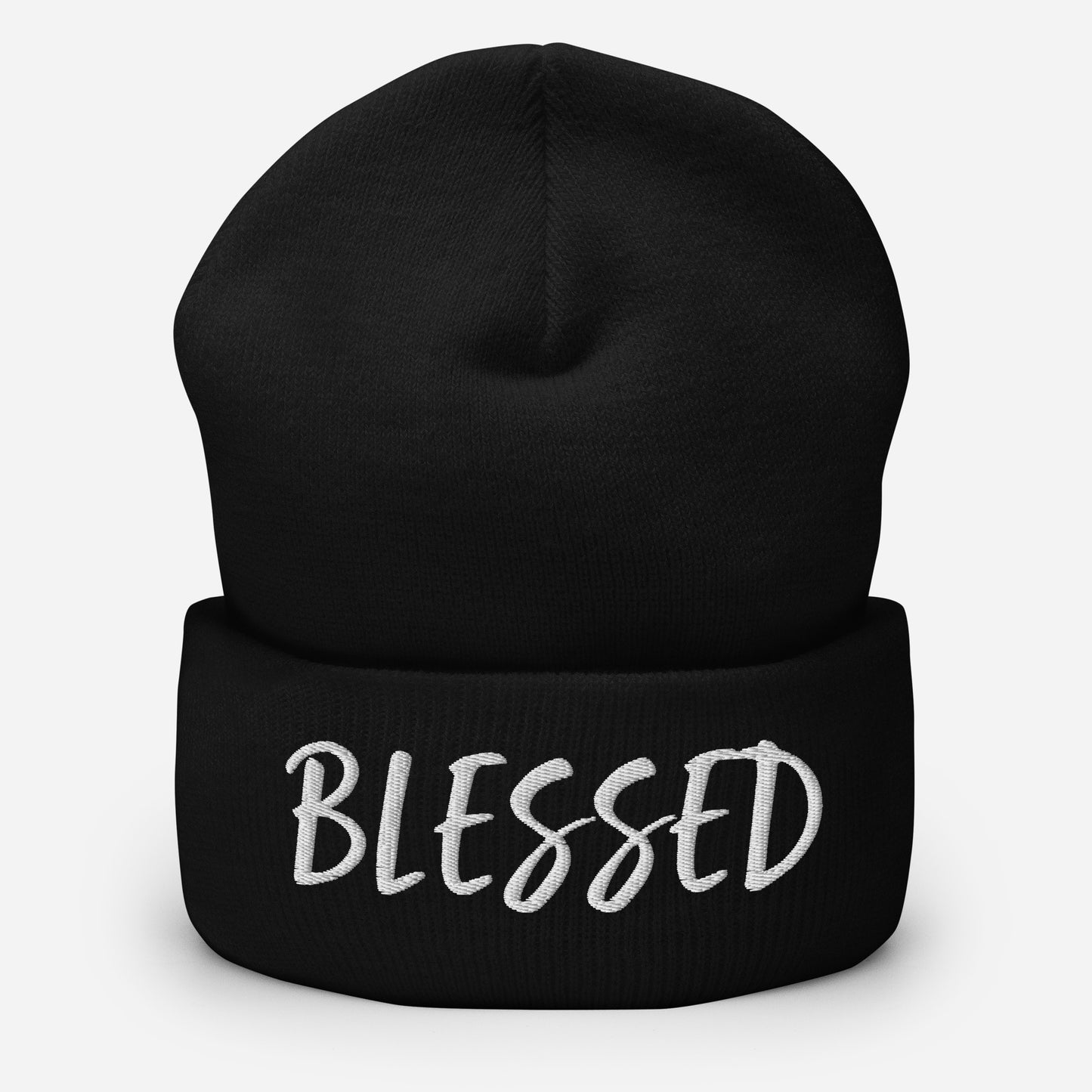 BLESSED BY XCLUSIF POETIX Cuffed Beanie