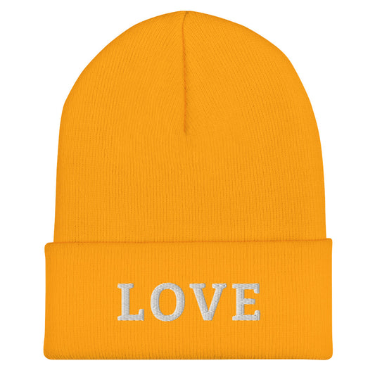 LOVE BY XCLUSIF POETIX Cuffed Beanie