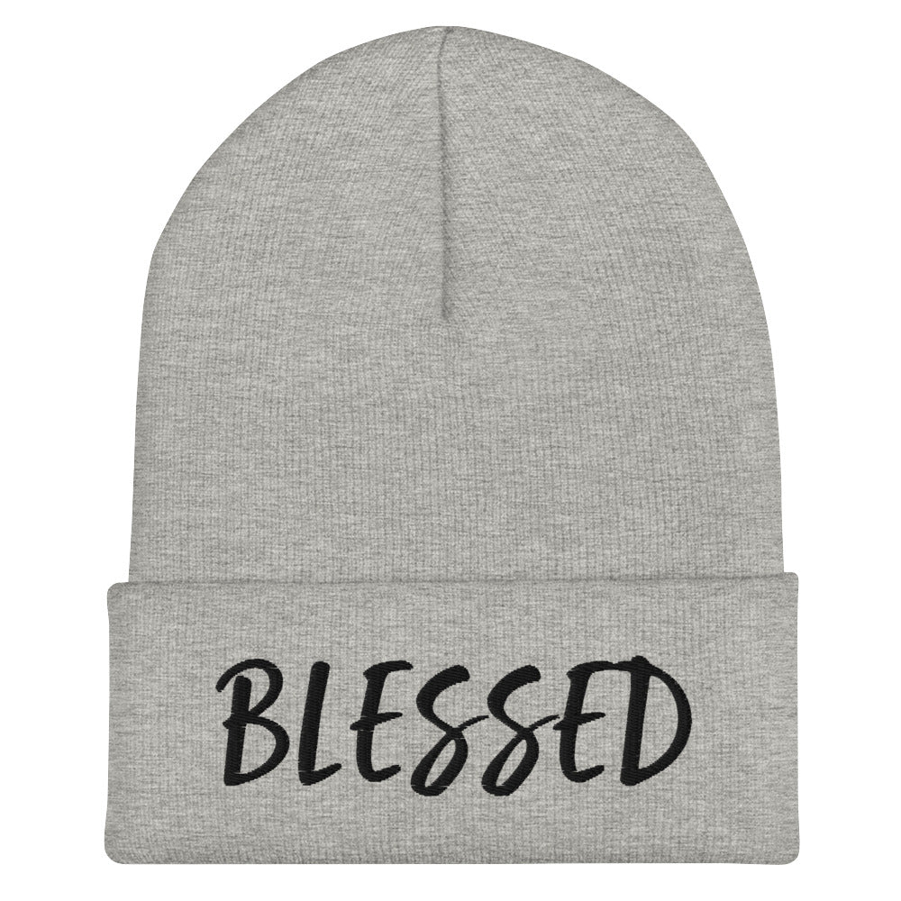 BLESSED BY XCLUSIF POETIX Cuffed Beanie