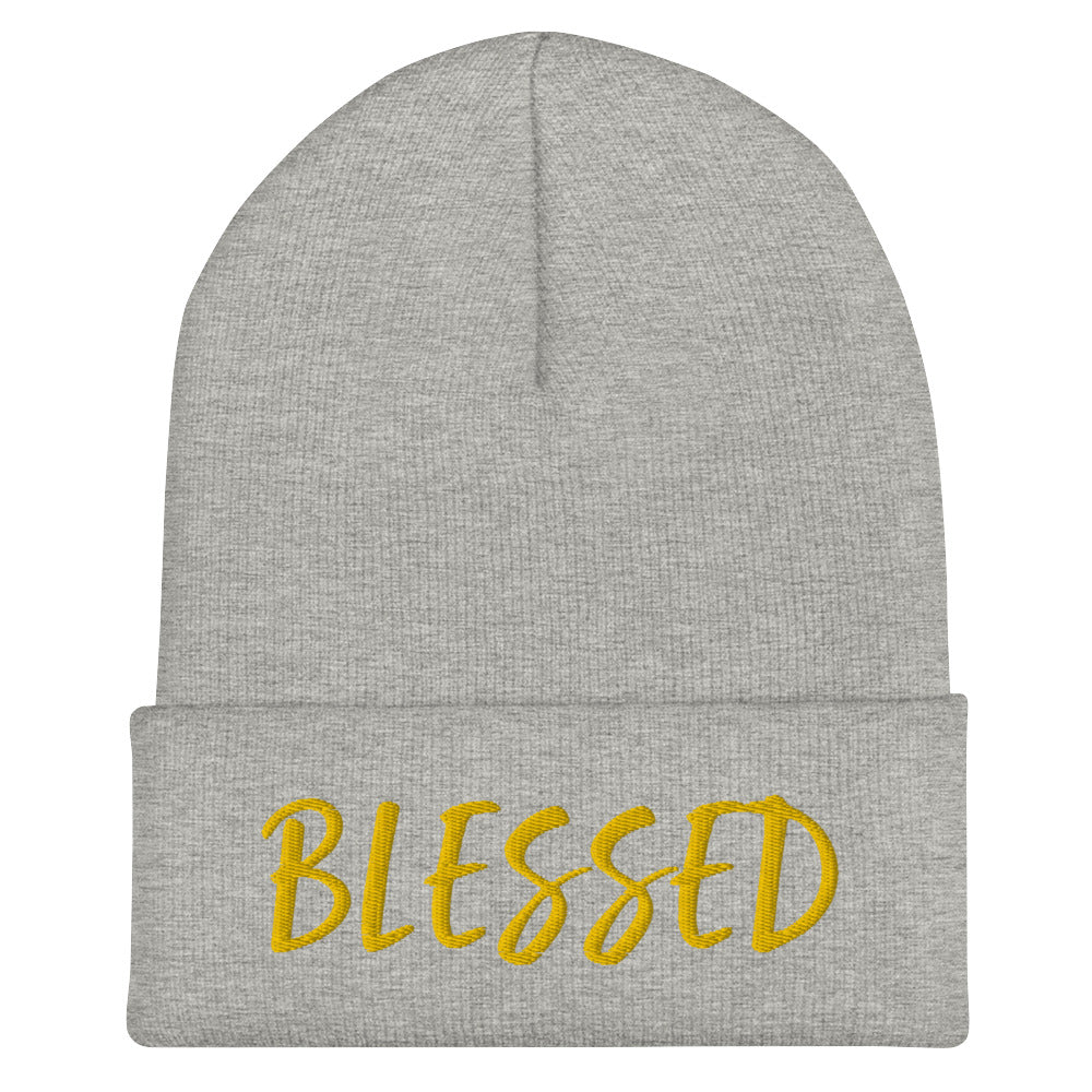 BLESSED BY XCLUSIF POETIX Cuffed Beanie