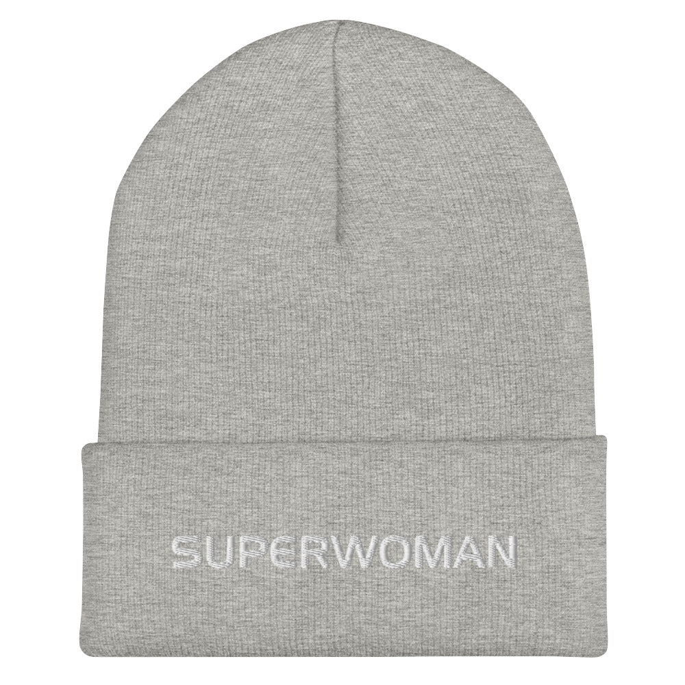 SUPERWOMAN BY XCLUSIF POETIX Cuffed Beanie